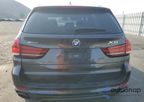 2016 BMW X5 Xdr40E z USA, uszkodzony, nr VIN 5UXKT0C59G0S75317
